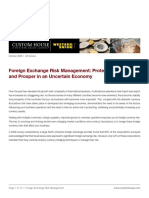 Foreign Exchange Risk Management Protect Your Profits