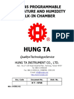 Hung Ta: Ht-9745 Programmable Temperature and Humidity Walk-In Chamber