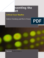 Feenberg - ReInventing The Internet Critical Case Studies (Preface and Introduction)