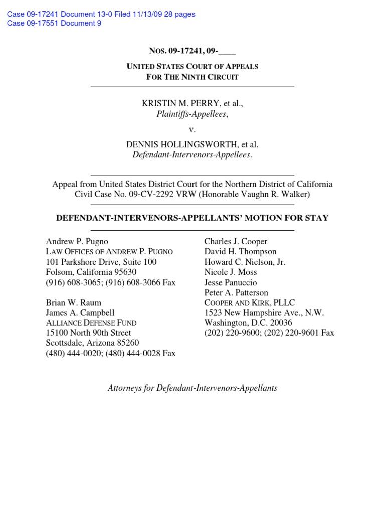 0917241 13 PDF California Proposition 8 (2008) First Amendment