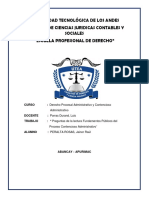 Derecho Procesal Administrativo