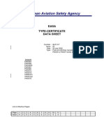 European Aviation Safety Agency: Easa Type-Certificate Data Sheet