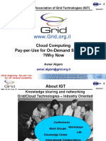 Avner Algom - IGT - Cloud Computing