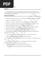 Ibm Tivoli Sample Resume 3