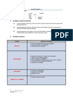 Lesson Plan # - 1 - General Information: 1.: 2. 3.: 1 4.: Lesson A: 5.: 4 Hours II. Learning Session Description I.1