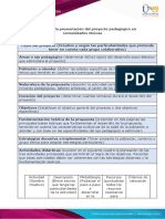 Formato - Tarea 4 - Presentación Del Proyecto Educativo