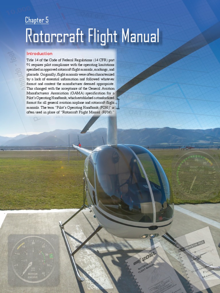 Rotorcraft Flight Manual | Download Free PDF | Helicopter | Aircraft