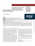 SMAS Fusion Zones Determine the Subfascial and Subcutaneous Anatomy of the Human Face - Joel Pessa