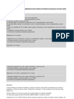 Sinopsis Del Proceso de Seguimiento de La Víctima de Violencia Sexual Por El Sector Salud