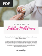 Ultimate Guide To Toddler Meltdowns!