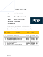 Informe 001- MSF