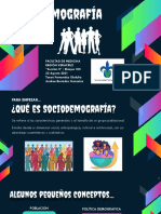 Divisiones de la socio-demografía