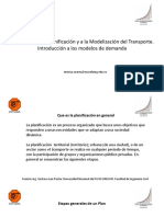 Planificación Del Transporte