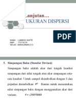 Materi 7 - Lanjutan Ukuran Dispersi