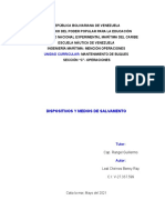 Dispositivos y Medios de Salvamento Mantenimiento de Buques C Op Benny Leal 27337599