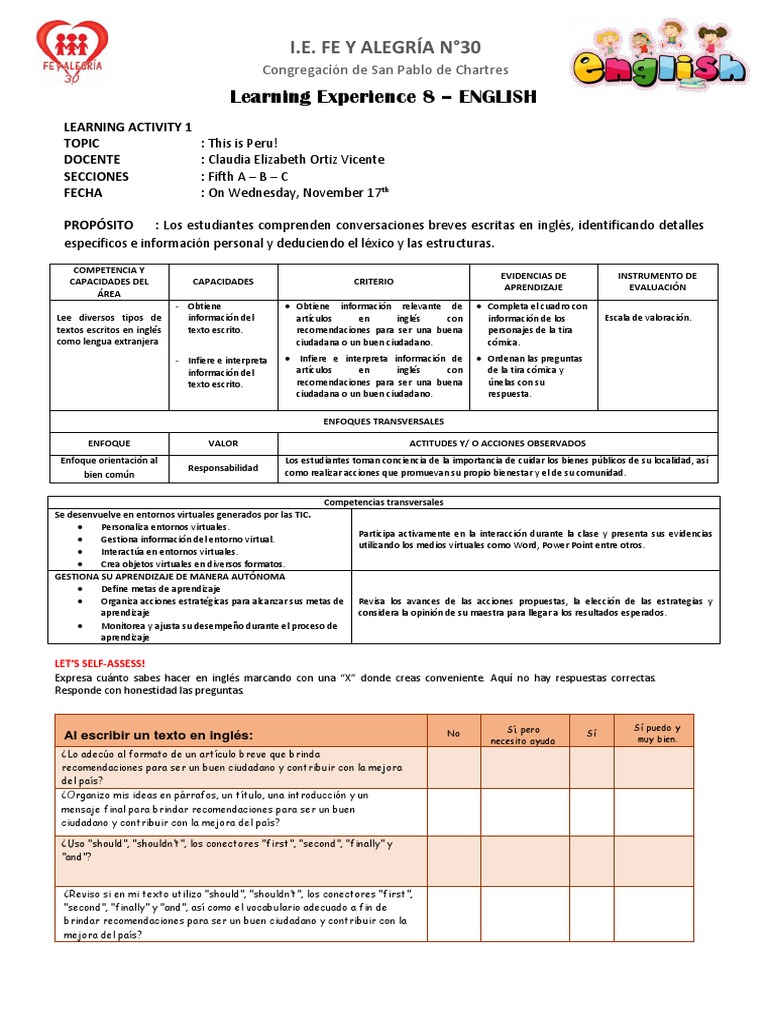 Recomendaciones para buenos ciudadanos | PDF