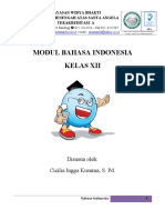 Modul Bahasa Indonesia Kelas Xii