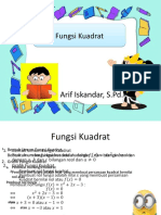 Fungsi Kuadrat