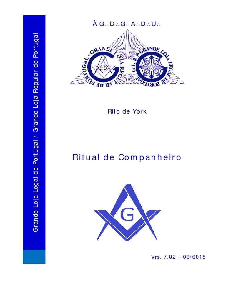 Ritual de Companheiro do Rito de York | PDF | Loja Maçônica | Maçonaria