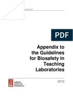 ASM Biosafety Guidelines Appendix Only