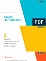 Brand - Part03 - Brand Resonance and Brand Value Chain Model