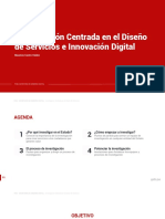 Investigación Centrada en El Diseño de Servicios e Innovación Digital - Mauricio Castro