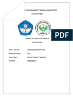 Rencana Pelaksanaan Pembelajaran (RPP) - Sartika Yulianti .P - 5203122018 - Pto B