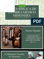 Taller Bases Bíblica DE La Obra Medico Misionera