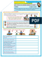 DIA 3 ¿Cómo Afecta La Emergencia Sanitaria en Las Actividades Económicas de La Familia