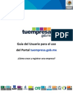 Guia Usuario Tuempresa - Gob.mx