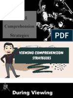 Viewing Comprehension Strategies