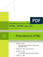20110411 HTML Xhtml Css
