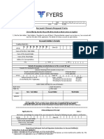 Account Closure Request Form: Account Holder's Details 1 2 0 8 9 4 0 0