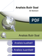 Analisis Butir Soal