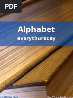 Everythursday - Alphabet (Rated MT)