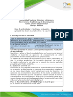 Guía de Actividades y Rúbrica de Evaluación - Unidad 2 - Fase 3 - Aplicación Del Diseño Cuadrado Latino y El Experimento Factorial