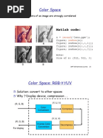 Color Space: Matlab Code