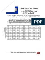 Revisi Deteksi Dan Koreksi Kesalahan