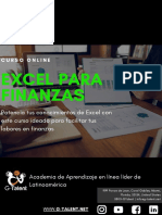 Folleto Excel para Finanzas