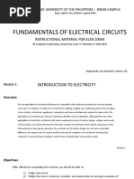 Fundamentals of Electrical Circuits: Polytechnic University of The Philippines - Binan Campus