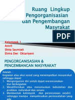 Ruang Lingkup Pengorganisasian