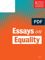 Essays On Equality