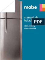 Manual Heladera Mabe HMA450NFB