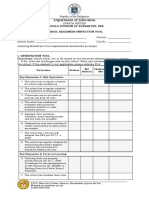 Department of Education: Schools Division of Agusan Del Sur School Readiness Inspection Tool