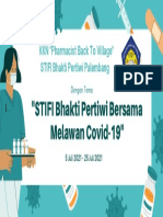 KKN "Pharmacist Back To Village" STIFI Bhakti Pertiwi Palembang