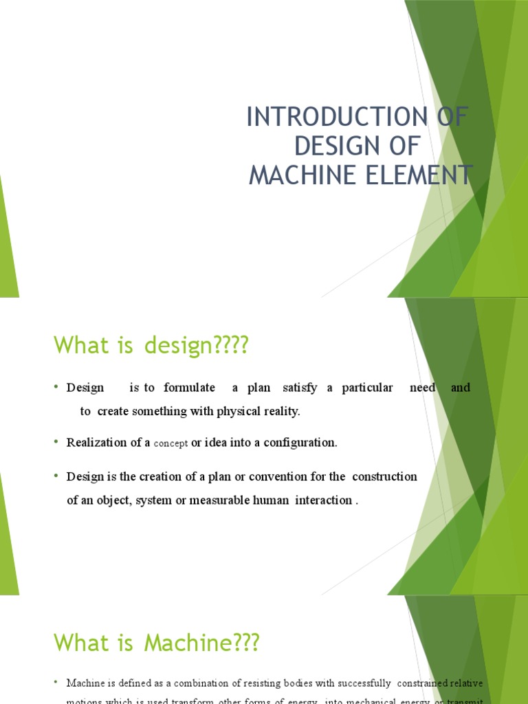 Machine Design Fundamentals and Standards | PDF | Engineering Tolerance ...