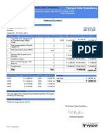 Farmson Solar Consultancy.: Estimate/Quotation