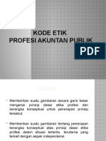 Prinsip-Prinsip Dasar Etika Profesi AP