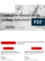 Latihan Tangga Nada Pada Instrument Musik Kelas Xi