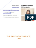 Sale of Goods Act-1